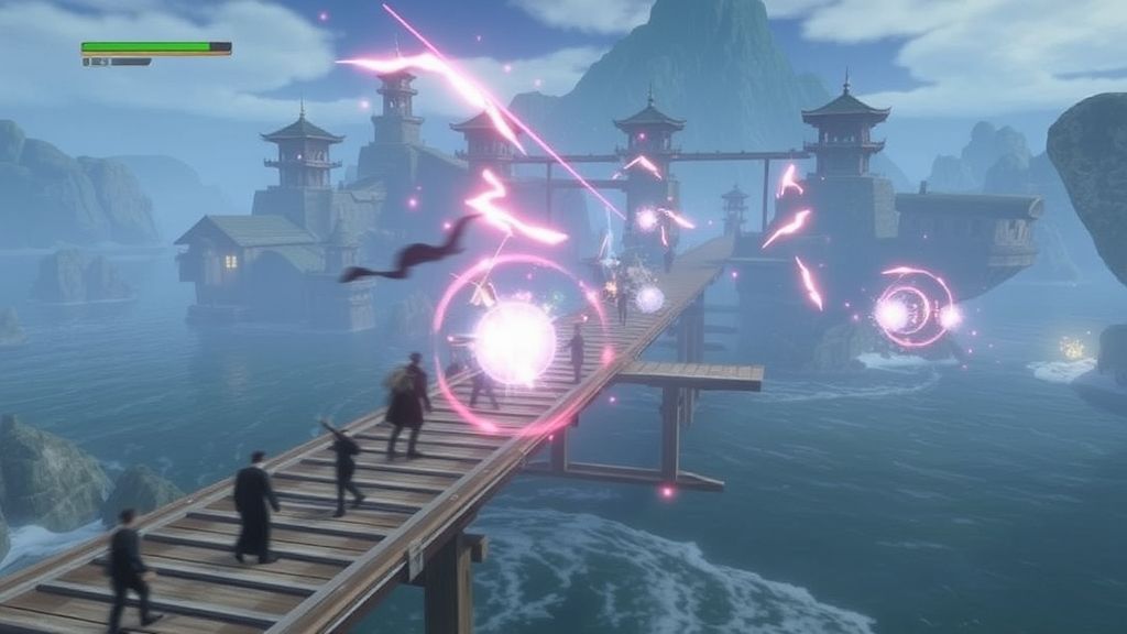 《幽霊》PS5实机片段曝光：沙暴忍术与长矛武艺惊艳亮相