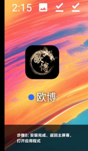 欧博安卓客户端安装流程示意图8