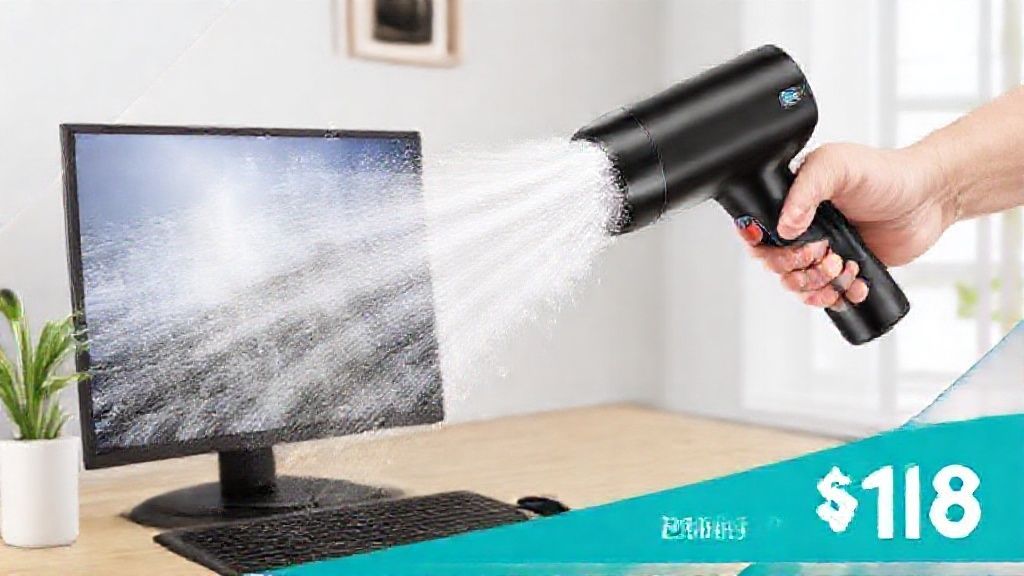 黑五必入！Konpayde无线电动除尘器仅17.99美元